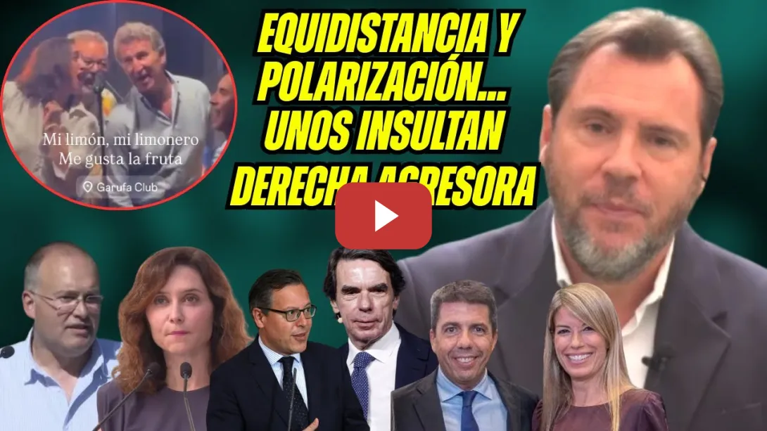 Embedded thumbnail for FEIJÓO INSULTA a SÁNCHEZ y TELLADO pide FOSAS para GOBIERNO ¡ÓSCAR PUENTE RESPONDE! DERECHA AGRESORA