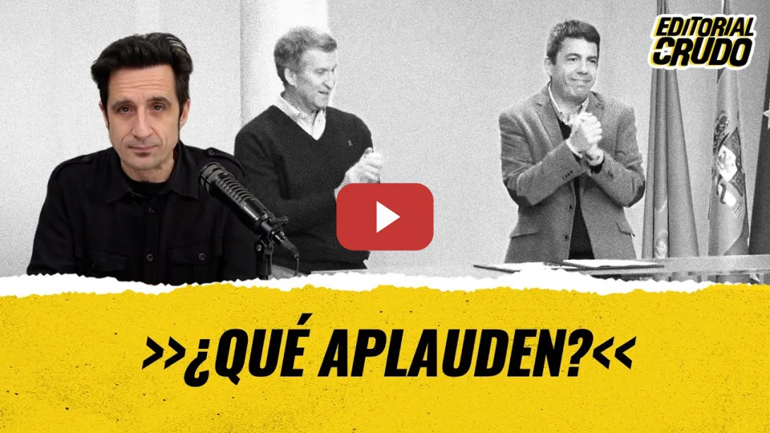 Embedded thumbnail for &quot;¿Qué aplauden?&quot; #editorialcrudo
