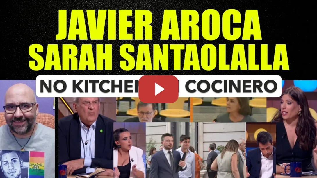 Embedded thumbnail for Javier Aroca, Sarah Santaolalla. No hay Kitchen sin cocinero. Ekaizer se va del programa enfadado.