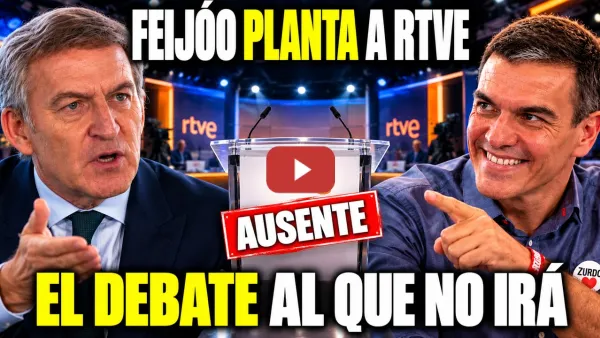 Embedded thumbnail for FEIJÓO PLANTA A RTVE: ACEPTA TELECINCO Y ATRESMEDIA PERO DICE NO AL DEBATE DE LA TELE PÚBLICA