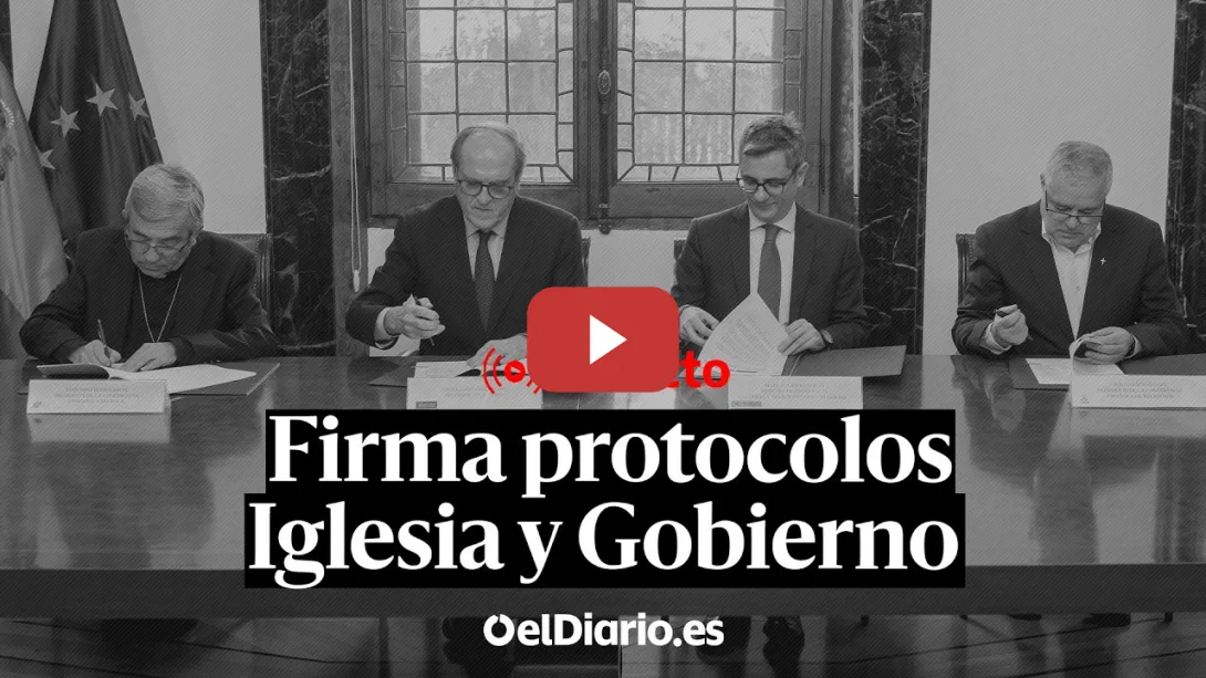 Embedded thumbnail for 🔴 DIRECTO | El Gobierno y la Iglesia pactan el sistema de reparación para las víctimas de abusos
