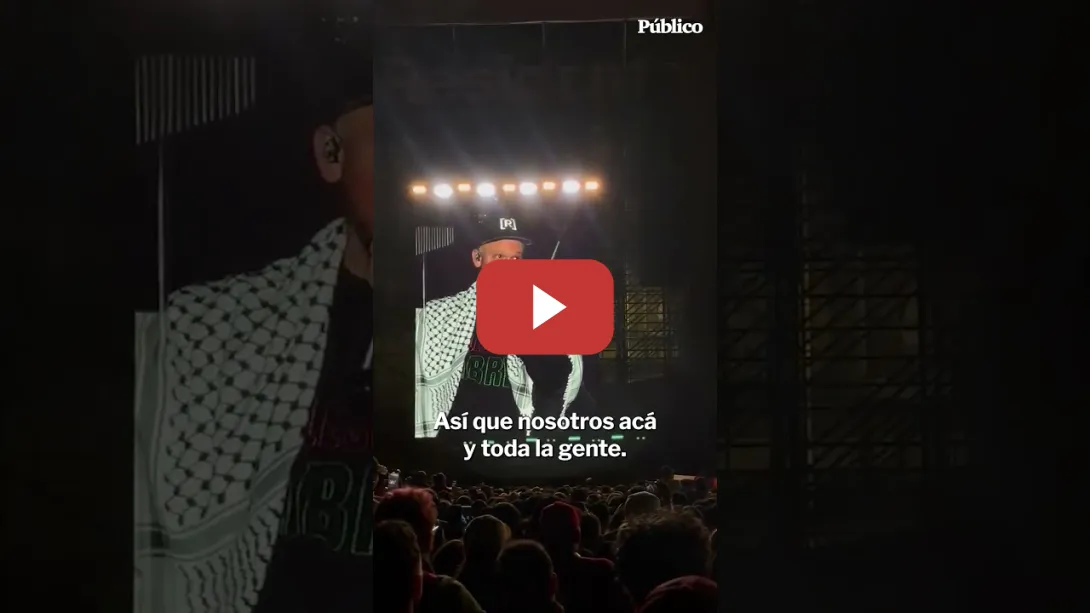 Embedded thumbnail for El llamamiento de Residente sobre Gaza: &quot;A todo el mundo que ejerza presión para que lo paren&quot;