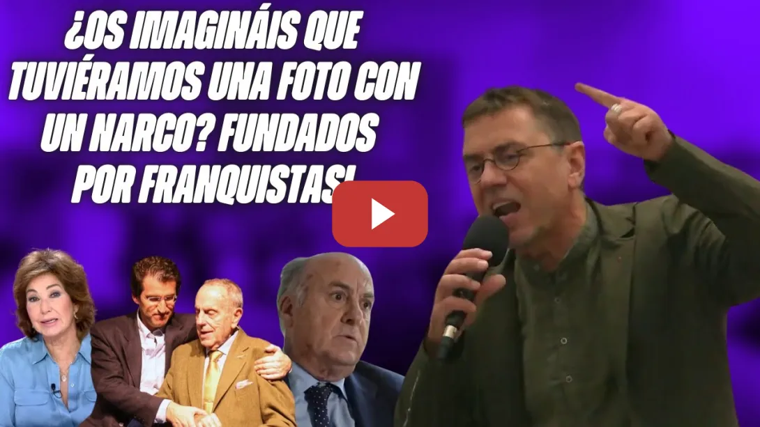 Embedded thumbnail for &quot;TELEBASURA es ANA ROSA, VALLÉS, HERRERA... NO JORGE JAVIER&quot; Monedero sobre los MEDIOS y la DERECHA