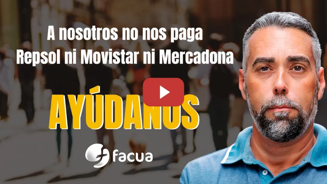 Embedded thumbnail for AYÚDANOS: A NOSOTROS NO NOS PAGA REPSOL NI MOVISTAR NI MERCADONA