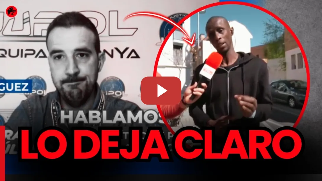 Embedded thumbnail for Serigne responde a este policía en directo y lo deja en evidencia