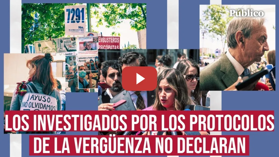 Embedded thumbnail for Suspendida la declaración de los ex altos cargos de Ayuso imputados por los muertos en residencias