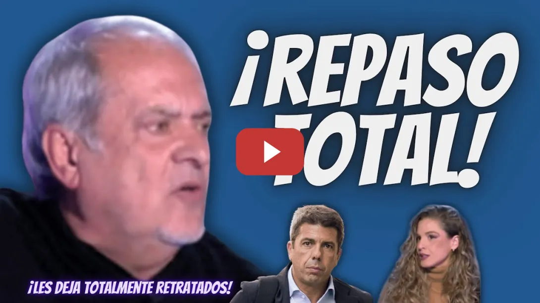 Embedded thumbnail for “TREMENDO REPASO” de Javier Aroca a una TETULIANA PEPERA por BLANQUEAR a Mazón