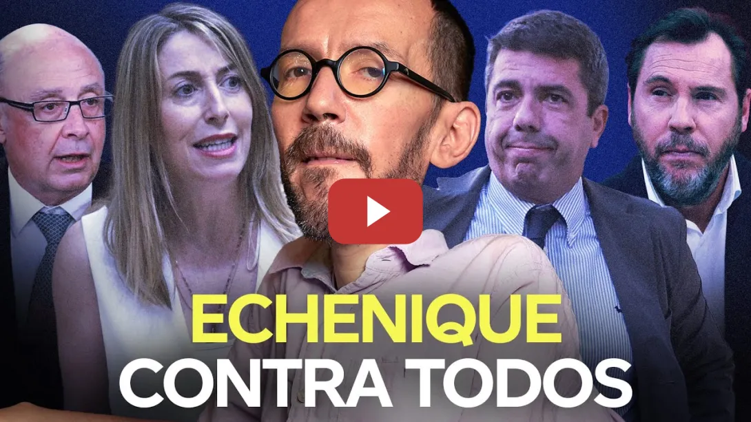 Embedded thumbnail for Montoro, Guardiola, Mazón, Puentes: Echenique no deja títere con cabeza