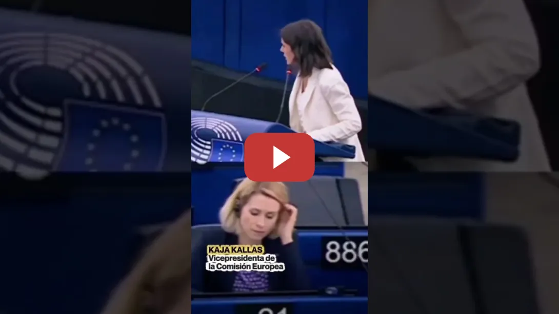 Embedded thumbnail for Irene Montero pone a Kaja Kallas en su sitio por su silencio por los secuestrados por Israel