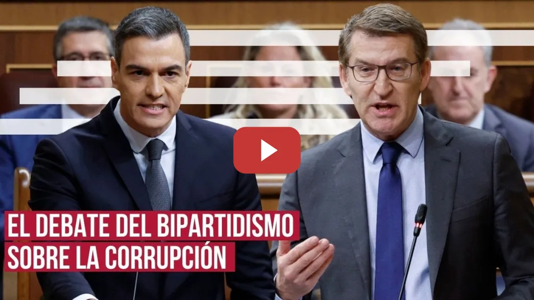 Embedded thumbnail for Sánchez vs. Feijóo: el intenso cara a cara del PSOE y PP sobre Ábalos y Ayuso