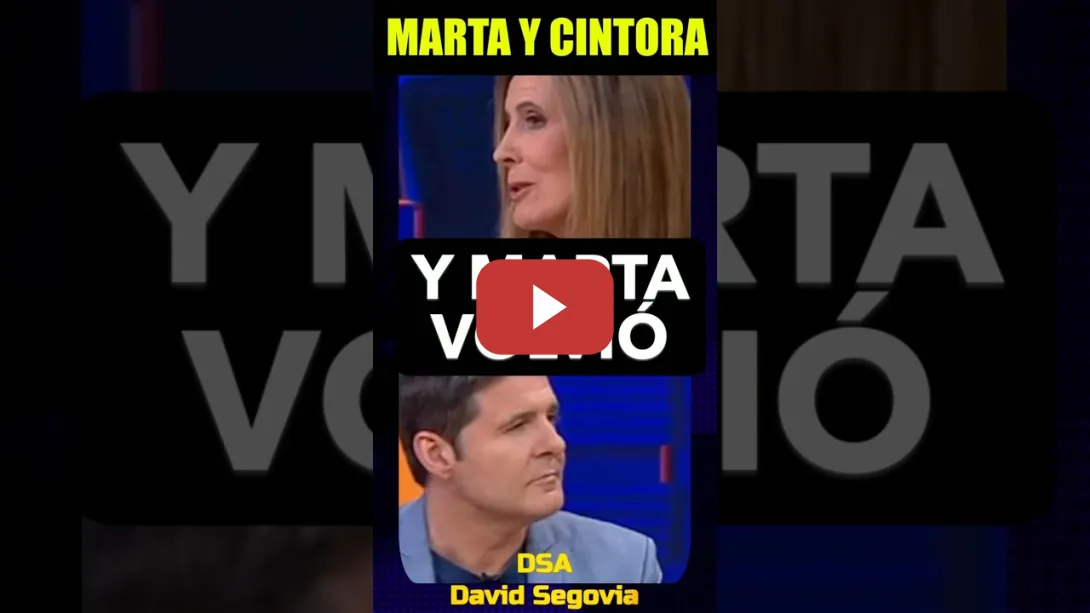 Embedded thumbnail for Marta Gómez Montero volvió con Jesús Cintora.