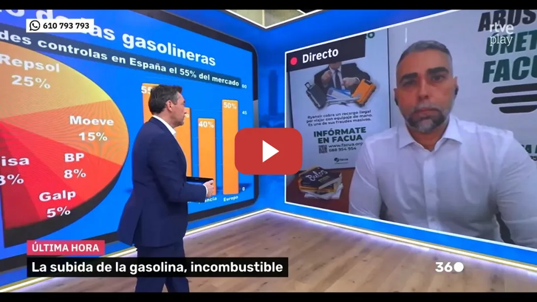 Embedded thumbnail for Rubén Sánchez: "Muchas gasolineras están aprovechando el conflicto para incrementar sus márgenes"