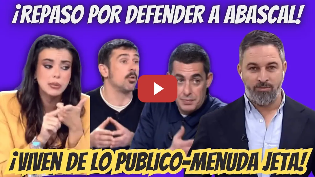 Embedded thumbnail for DESTROZAN a Antonio Naranjo por DEFENDER a la MUJER de Abascal - Sarah Santaolalla le PONEN FIRME