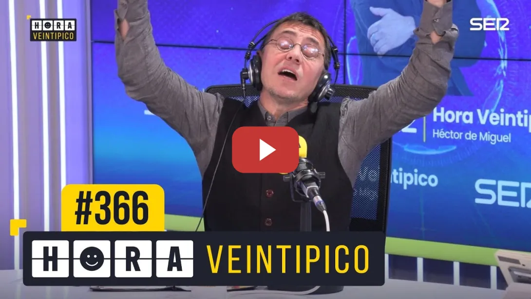 Embedded thumbnail for Hora Veintipico #366 | Entrevista a Juan Carlos Monedero
