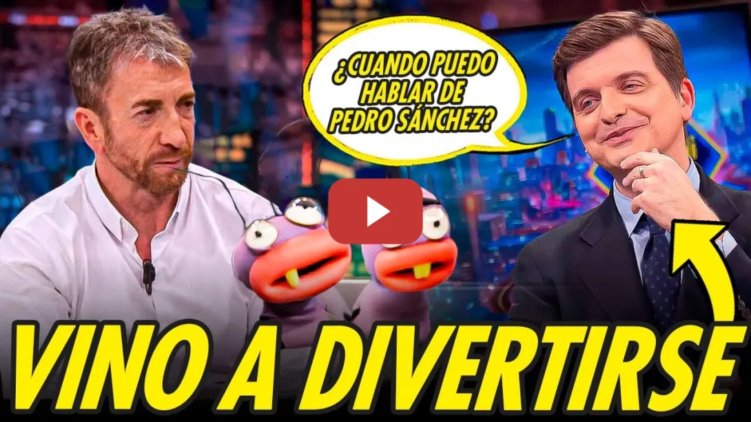Embedded thumbnail for MARC GIRÓ FUE A DIVERTIRSE A EL HORMIGUERO CON PABLO MOTOS