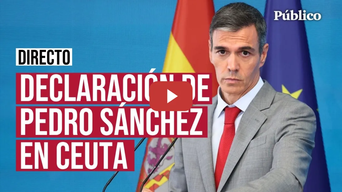 Embedded thumbnail for 🔴​DIRECTO | Declaración institucional de Pedro Sánchez en Ceuta