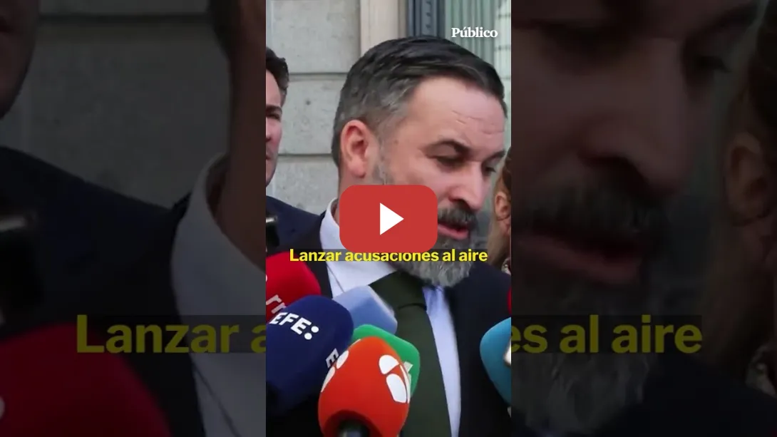 Embedded thumbnail for El PSOE denunció a Vox por financiación irregular