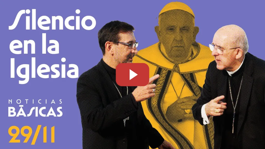 Embedded thumbnail for SILENCIO del PAPA FRANCISCO sobre la Ped*rastia en la Iglesia Española | NOTICIAS BÁSICAS