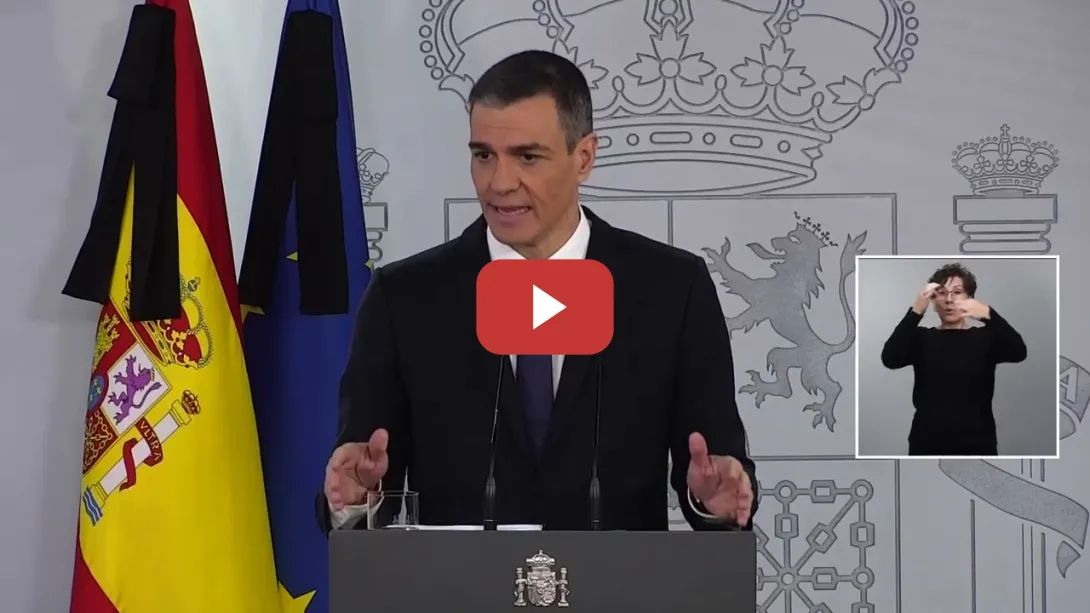 Embedded thumbnail for Sánchez anuncia que España alcanzará el objetivo de gasto en defensa del 2% del PIB este año