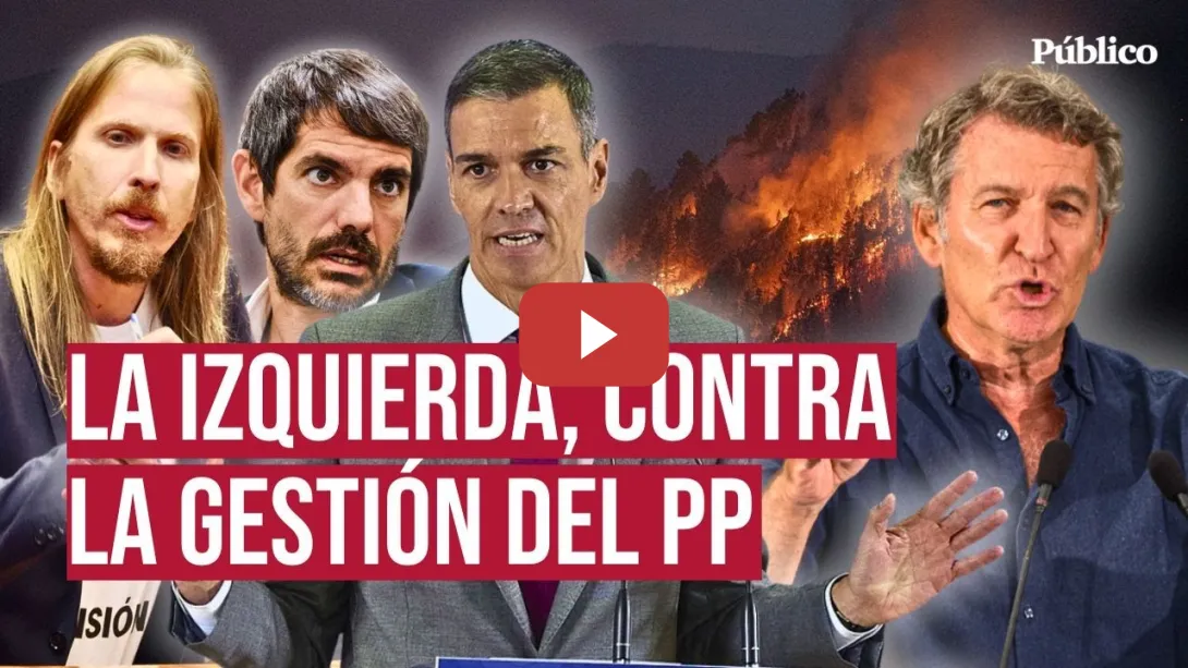 Embedded thumbnail for Sánchez estalla contra la &#039;bulosfera&#039; y los gobiernos del PP por los incendios: &quot;Seamos serios&quot;