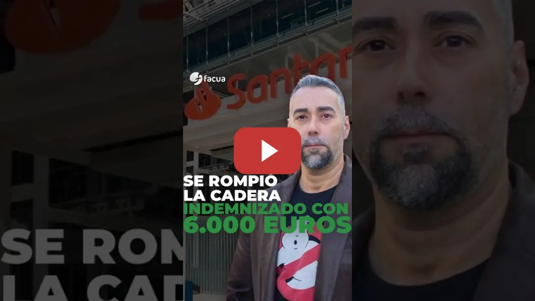 Embedded thumbnail for SE ROMPIÓ LA CADERA: CONSEGUIMOS QUE LA ASEGURADORA DEL SANTANDER LE INDEMNICE CON 6.000 EUROS