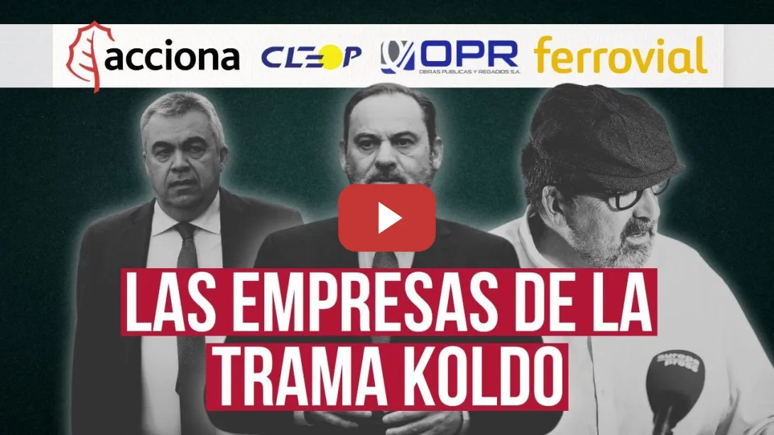 Embedded thumbnail for Así son los presuntos corruptores: la red de empresas de la trama Ábalos, Cerdán y Koldo