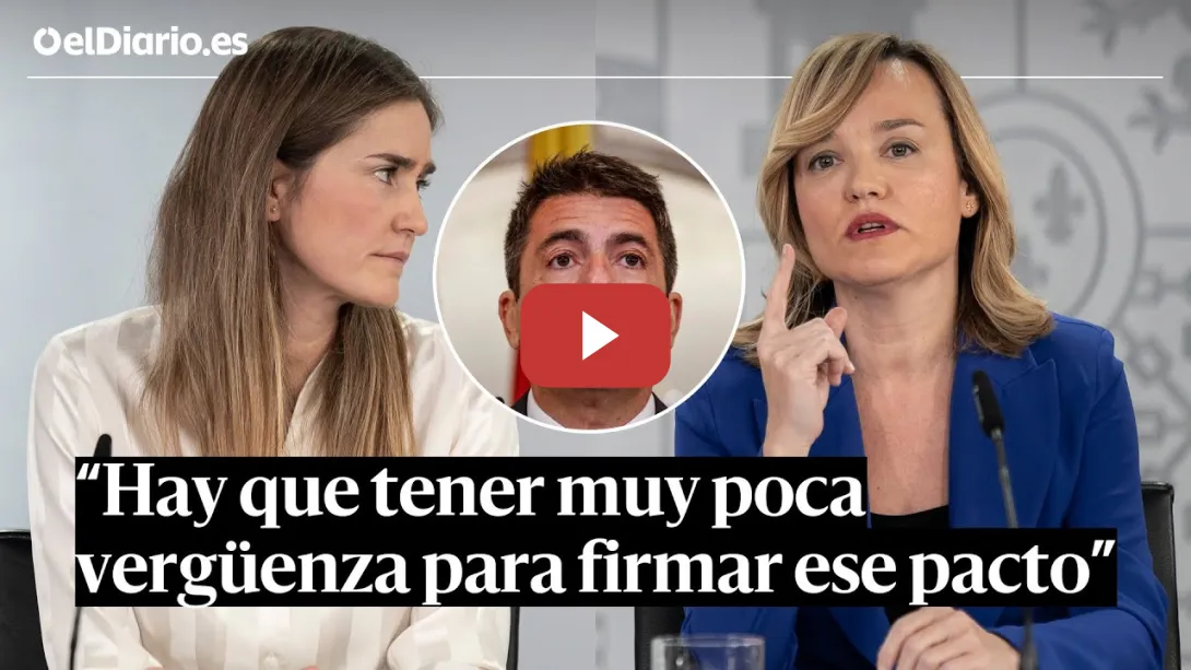 Embedded thumbnail for El GOBIERNO responde a MAZÓN tras unirse al NEGACIONISMO CLIMÁTICO de VOX