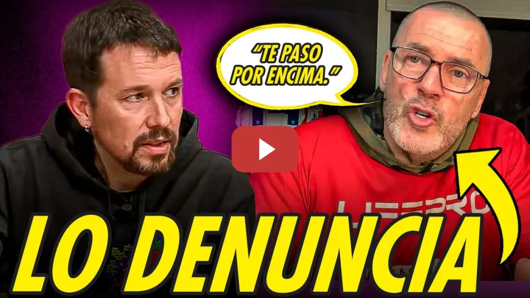 Embedded thumbnail for PABLO IGLESIAS DENUNCIA A DANI DESOKUPA TRAS SUS AMENAZAS