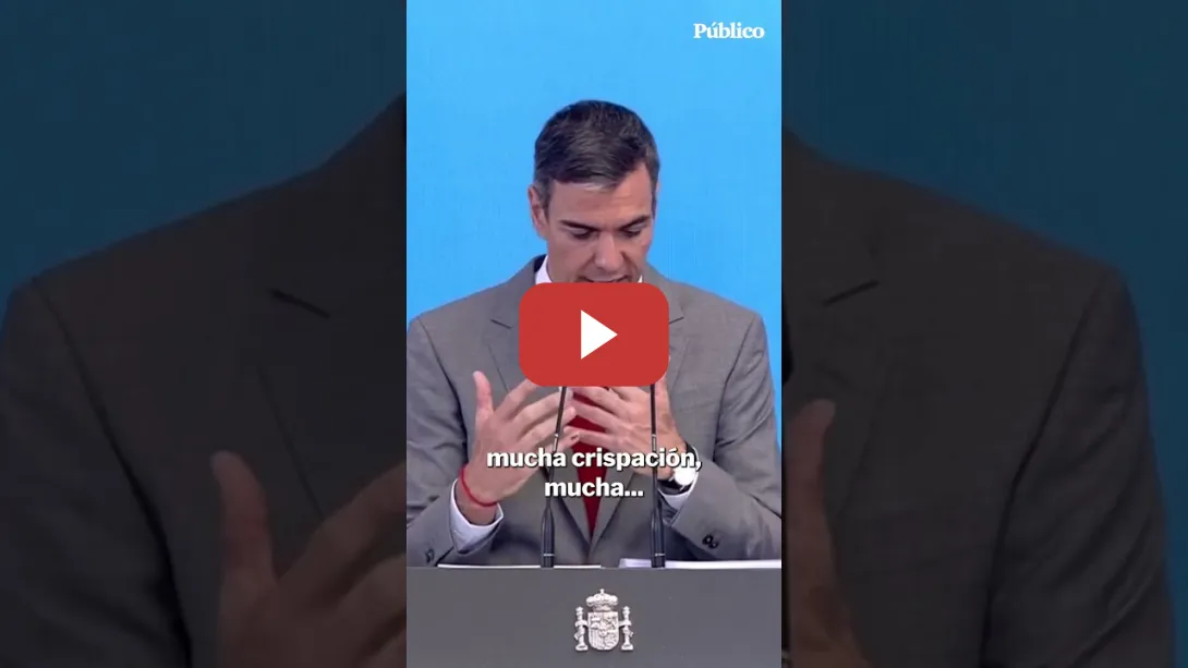 Embedded thumbnail for SÁNCHEZ: "En un contexto donde impera la lógica de recortar derechos, España defiende lo contrario"