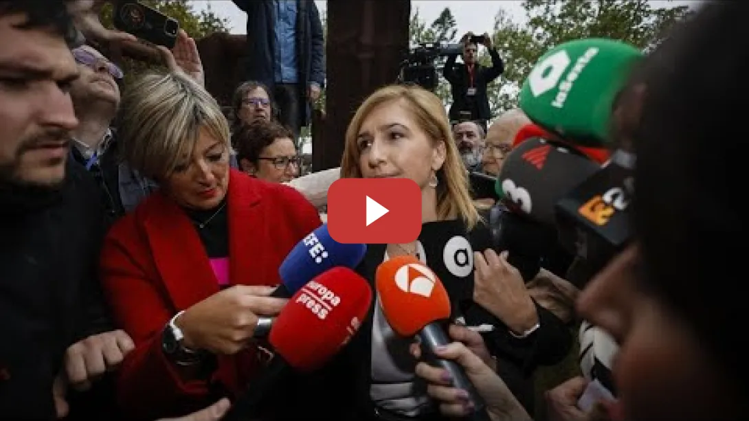Embedded thumbnail for La exconsellera Salomé Pradas llega a los juzgados de València entre gritos y abucheos