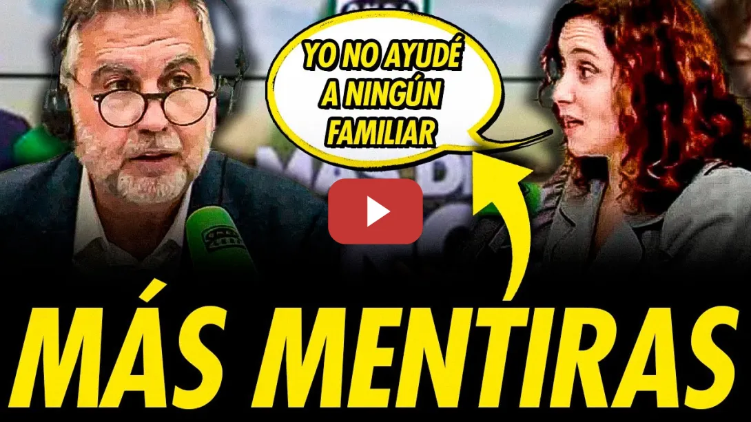 Embedded thumbnail for ALSINA DESTROZA A AYUSO DEMONTANDO SUS MENTIRAS