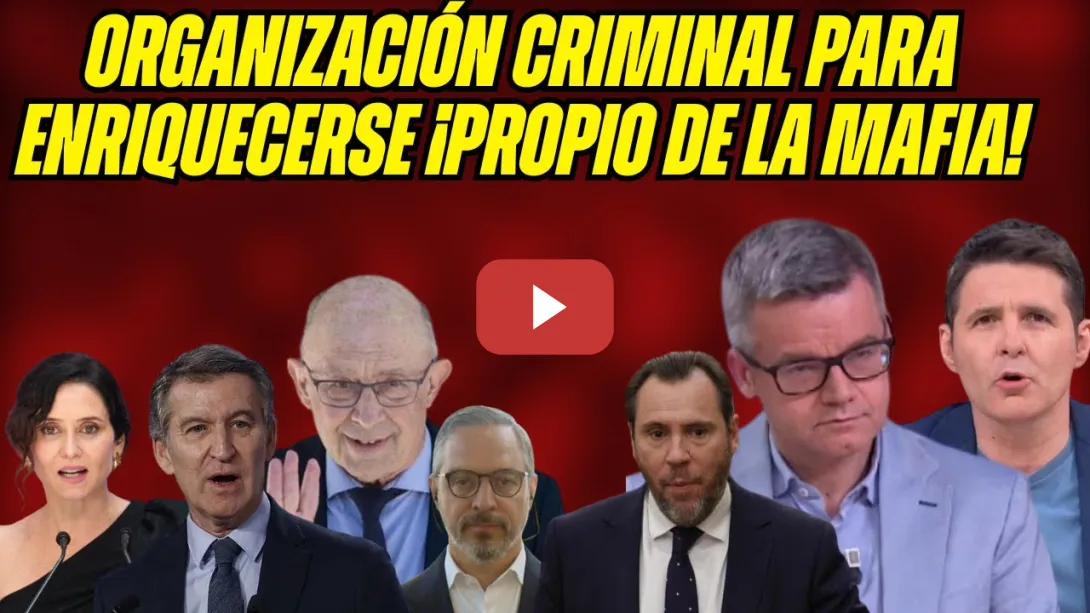 Embedded thumbnail for ¡MAFIA! El PP de MONTORO FUNCIONABA como una ORGANIZACIÓN CRIMINAL. Rico y Losada RETRATAN