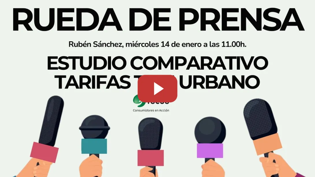 Embedded thumbnail for Estudio comparativo tarifas del taxi urbano en 57 ciudades españolas en 2025