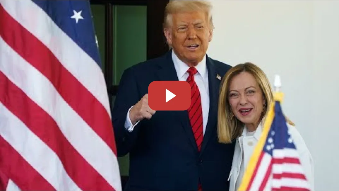 Embedded thumbnail for Así ha sido la reunión entre Trump y Meloni