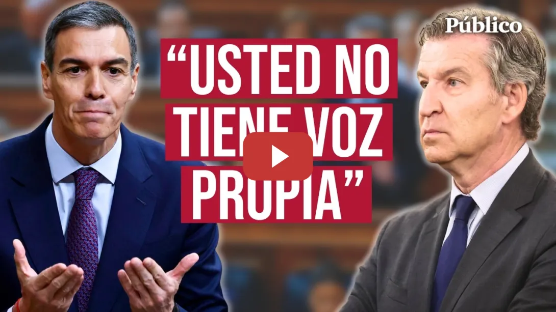 Embedded thumbnail for PEDRO SÁNCHEZ pone a FEIJÓO en su sitio: "¿Quiere jugar a las siglas? Pregunte quién es M. Rajoy"