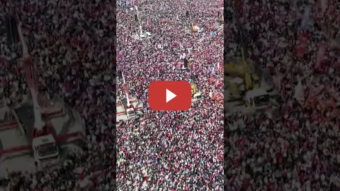 Embedded thumbnail for Cientos de miles de personas salieron a la calle en Estambul, Turquía, desafiando a Erdogan
