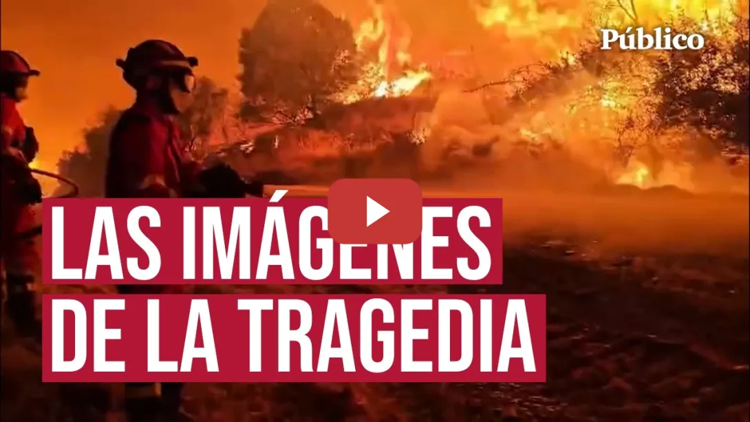 Embedded thumbnail for INCENDIO ZARAGOZA | Las llamas arrasan Orés y afectan a más de 12.600 hectáreas