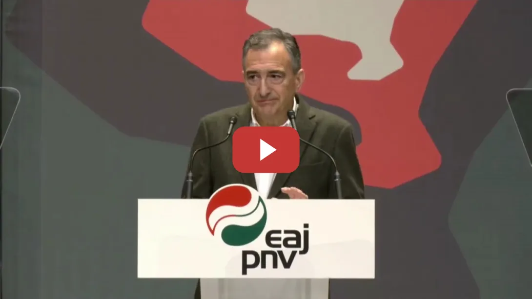 Embedded thumbnail for El PNV eleva su presión: &quot;O se cierra la hemorragia de escándalos ya o convocatoria electoral&quot;