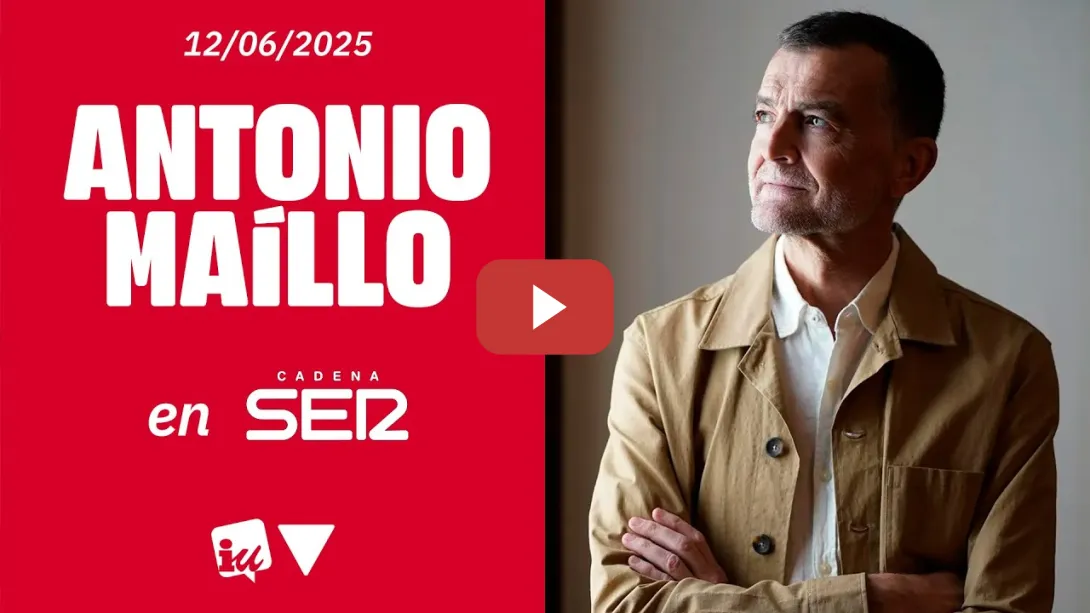 Embedded thumbnail for &quot;No hay un marco legal que ponga el foco en los corruptores&quot; - Antonio Maíllo en &#039;Hora 25&#039;