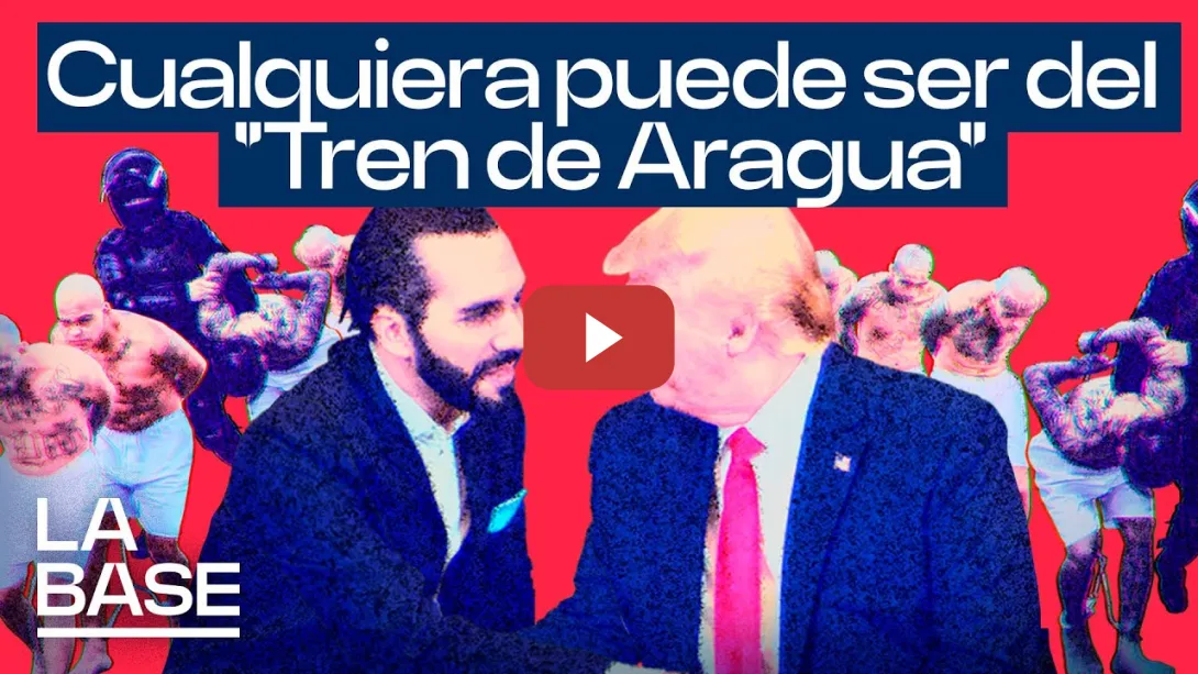 Embedded thumbnail for La Base 5x108 | Trump encierra sin juicio a 238 venezolanos en la megacárcel de Bukele
