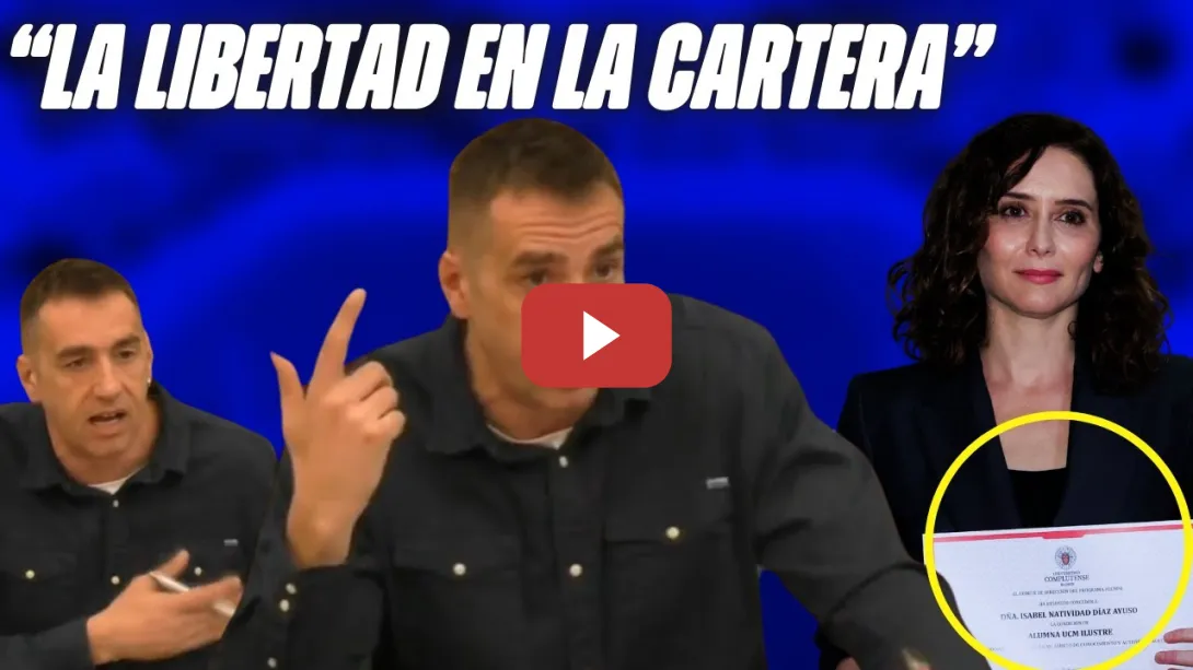 Embedded thumbnail for ¡AYUSO DESTRUYE la UNIVERSIDAD PÚBLICA! 👏 Emilio Delgado DENUNCIA el PLAN del PP