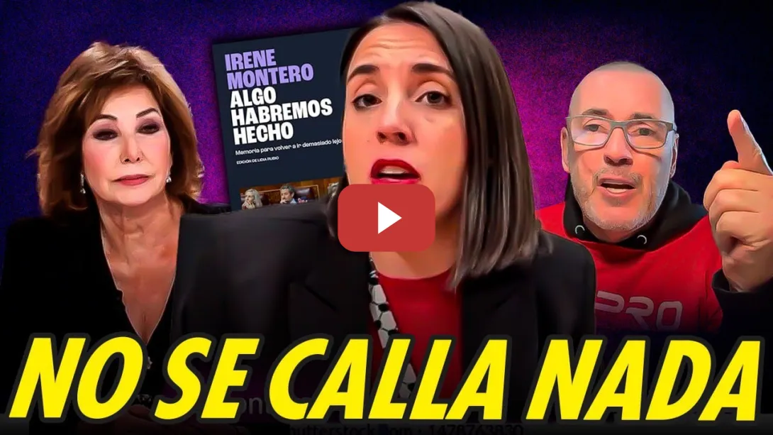 Embedded thumbnail for IRENE MONTERO NO DEJA TÍTERE CON CABEZA. HABLA CLARO SOBRE DESOKUPA Y ANA ROSA