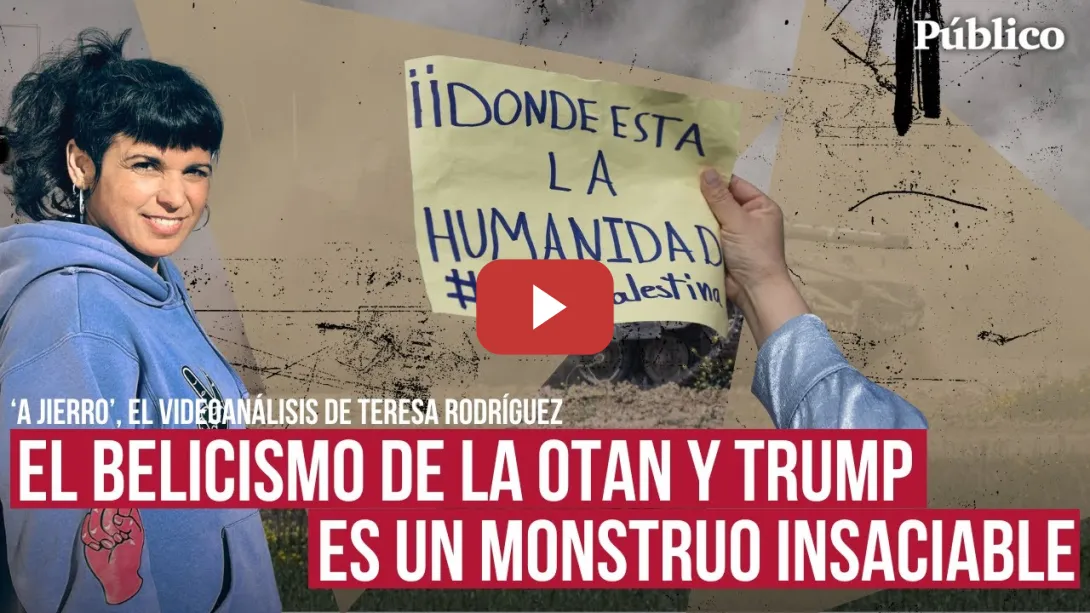Embedded thumbnail for &#039;Menos misiles y más pimientos fritos&#039;, el videoanálisis de Teresa Rodríguez