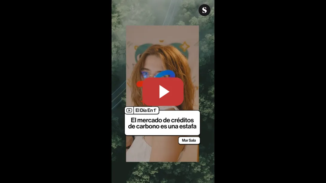 Embedded thumbnail for El mercado de creditos de carbono es una estafa