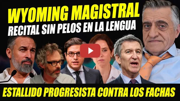 Embedded thumbnail for DEMOLICIONES EL GRAN WYOMING: ARRASA A FACHAS Y EXTREMO CENTRO CON ESTALLIDO PROFESISTA