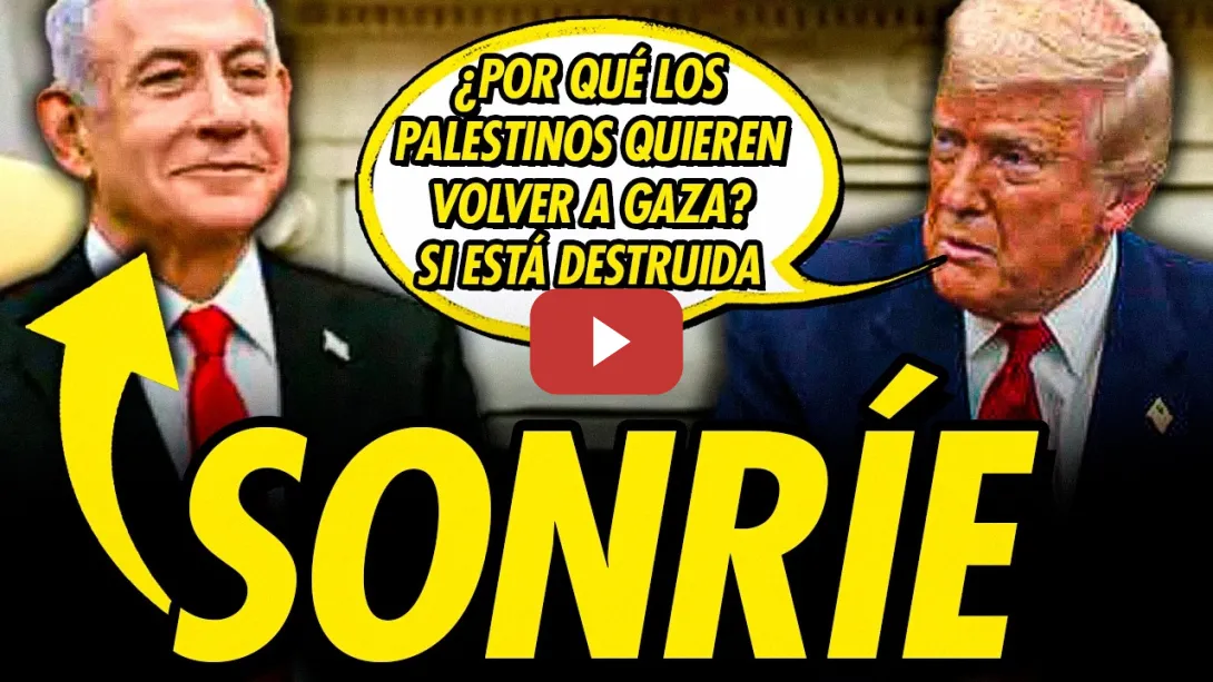 Embedded thumbnail for NECROTURISMO EN GAZA: ISRAEL CONVIERTE LA TRAGEDIA EN ESPECTÁCULO