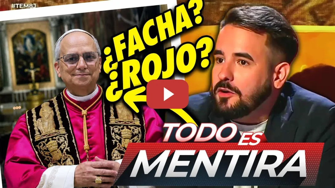 Embedded thumbnail for 🔥 Todo sobre la VISITA del PAPA, el caso LEIRE DÍEZ y el PSOE: Sergio Gregori en Todo Es Mentira
