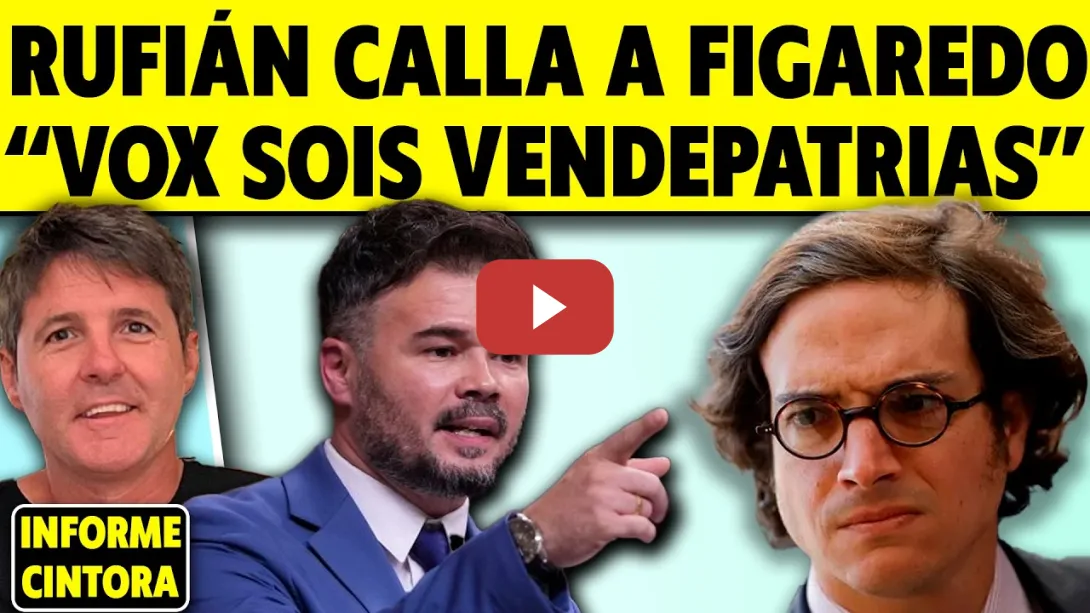 Embedded thumbnail for AYUSO A ECUADOR, SU NOVIO AL JUZGADO. Y VAYA ZASCAS DE RUFIÁN A FIGAREDO