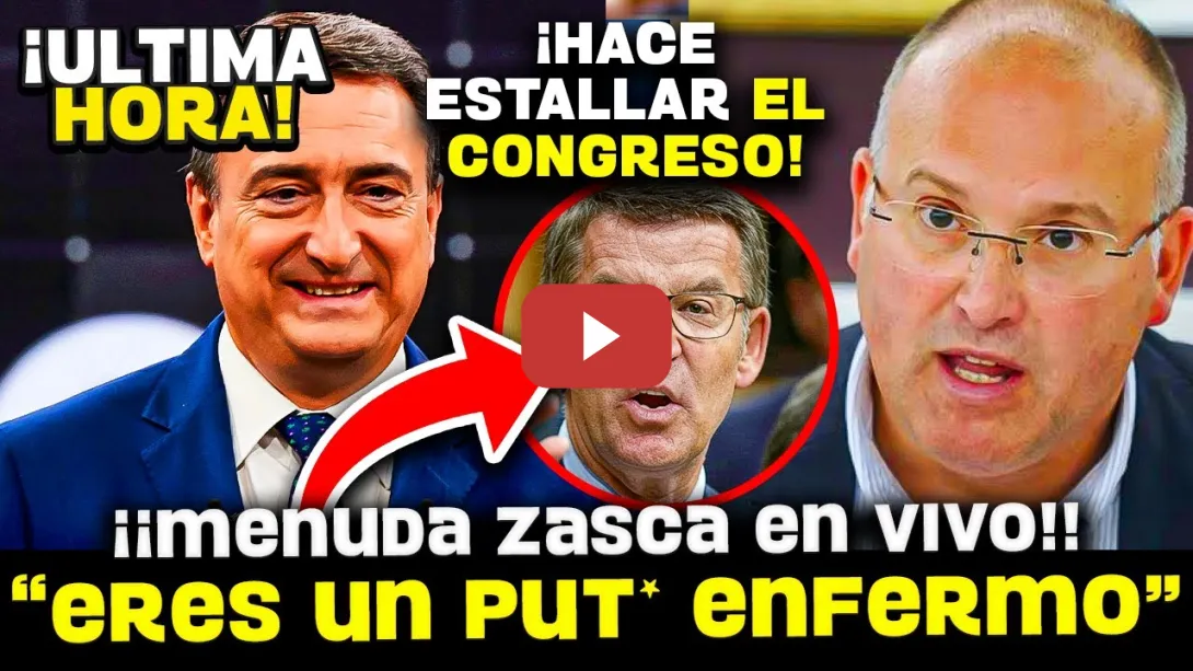 Embedded thumbnail for 💥AITOR ESTEBAN REVIENTA A TELLADO, FEIJÓO Y DE ANDRÉS CON ZASCA TRAS ZASCA: ¡PO-SE-SO TOTAL!