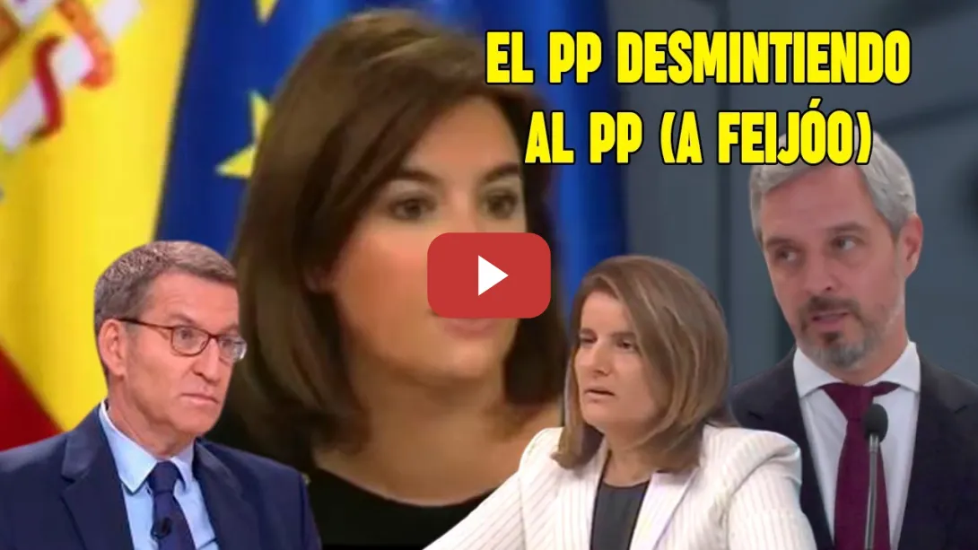 Embedded thumbnail for El PP DESMIENTE al Partido Popular (a Feijóo) sobre las pensiones.
